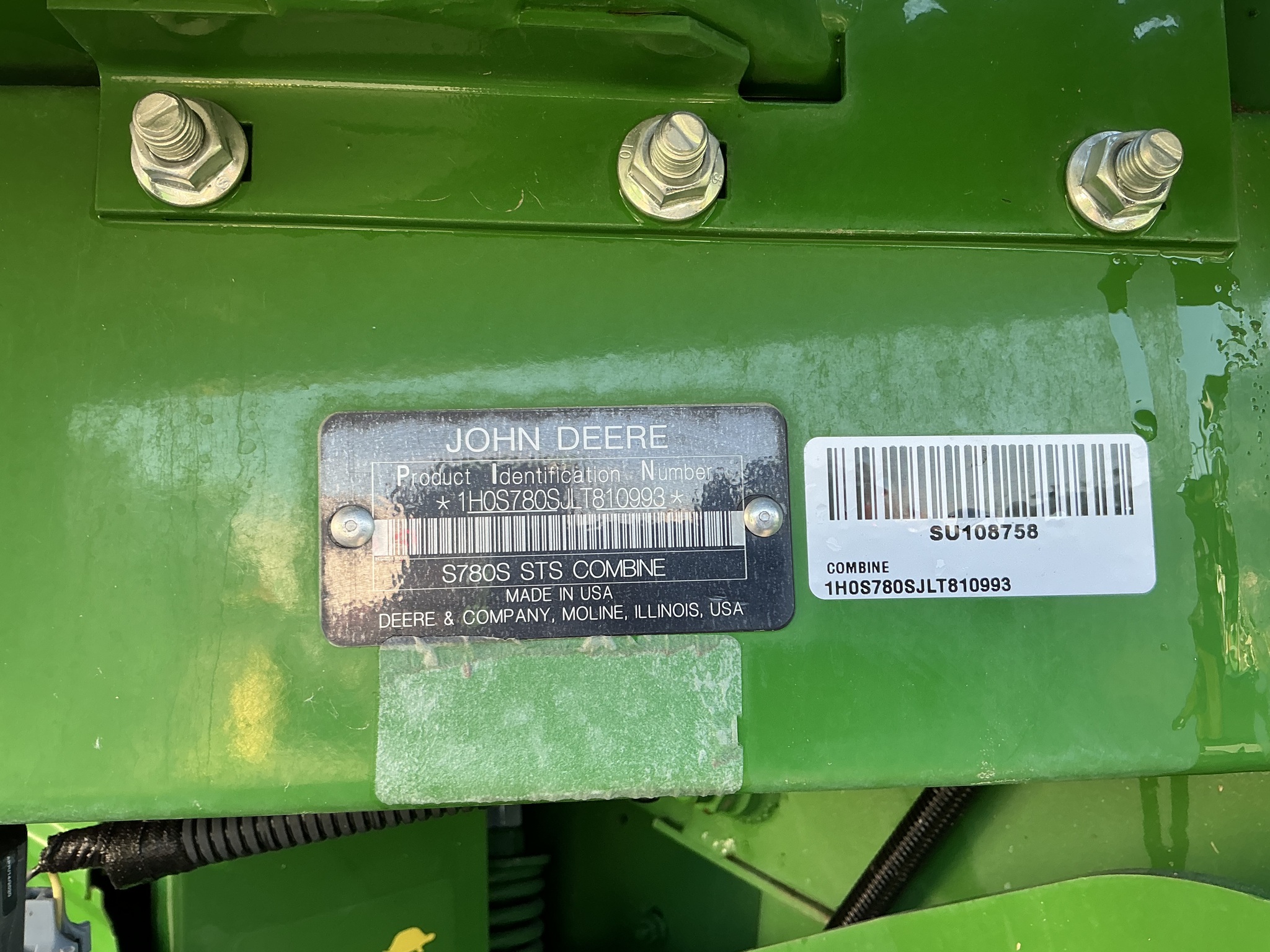 2020 John Deere S780 Image 31
