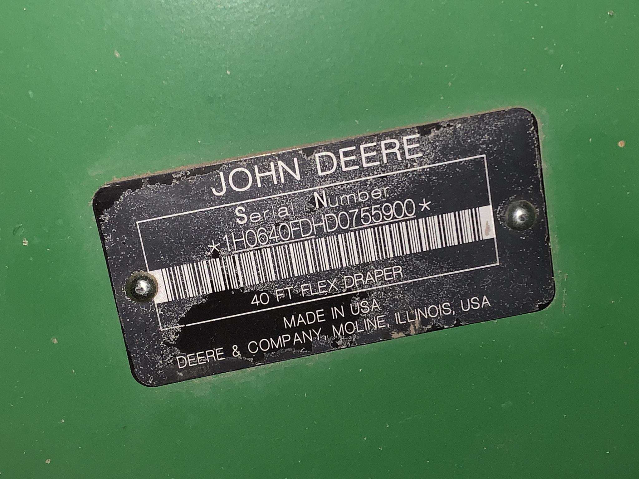2013 John Deere 640FD Image 10