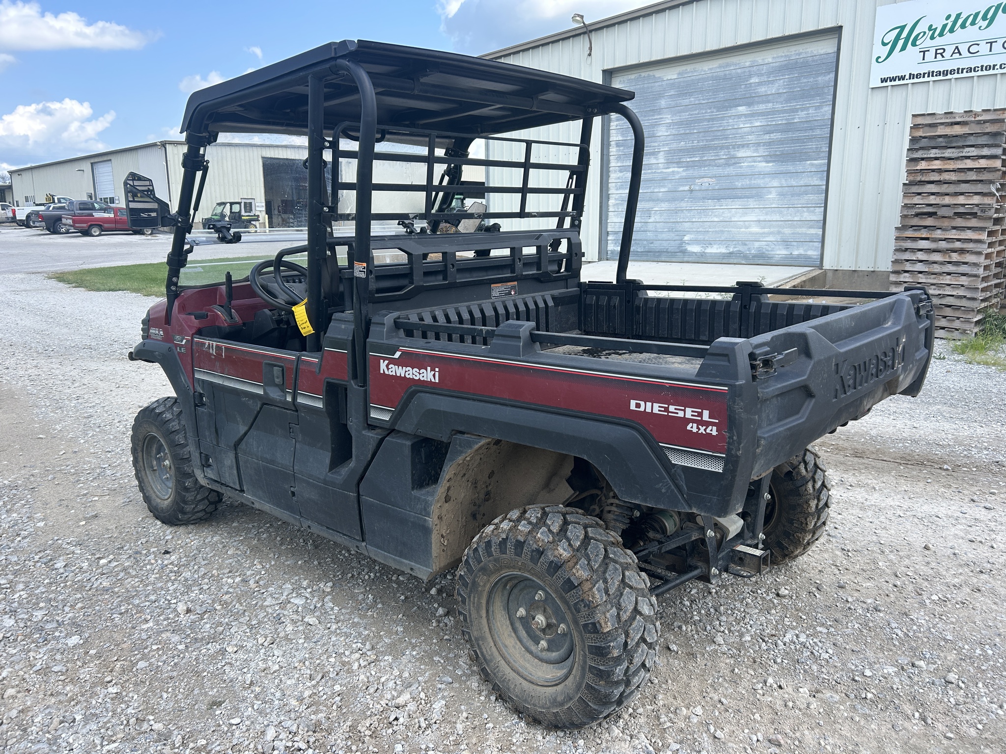  2017 Kawasaki Mule PRO-DX at Heritage Tractor in Clinton, MO