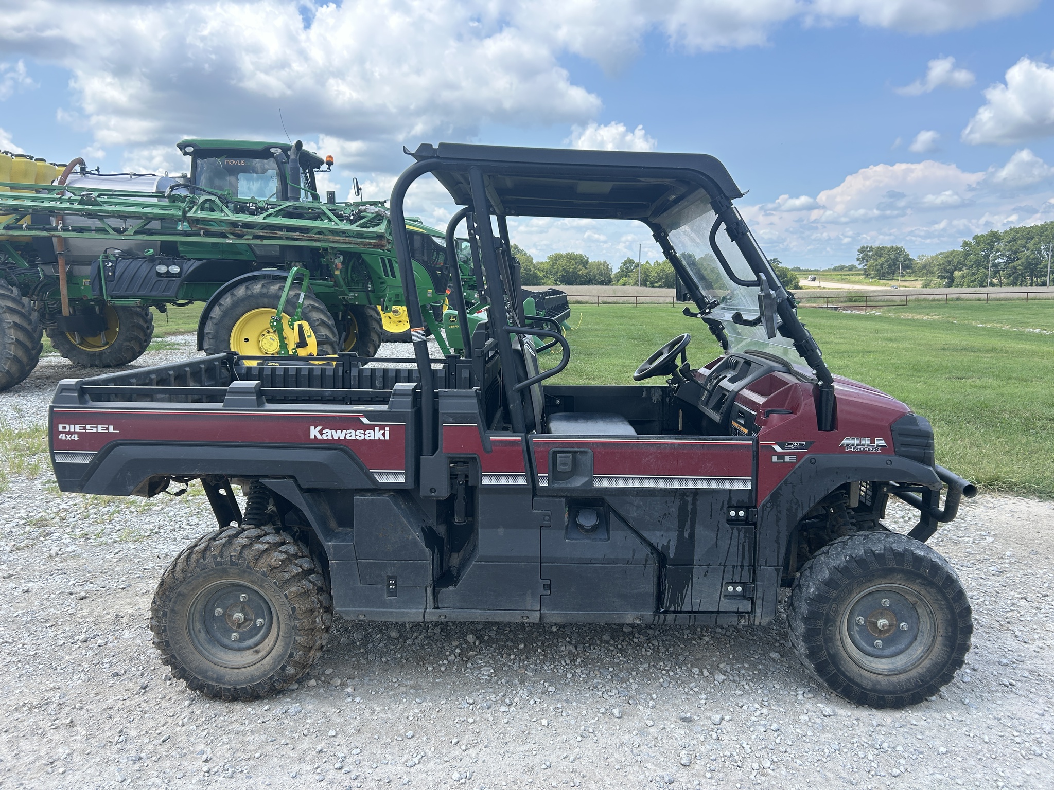  2017 Kawasaki Mule PRO-DX at Heritage Tractor in Clinton, MO