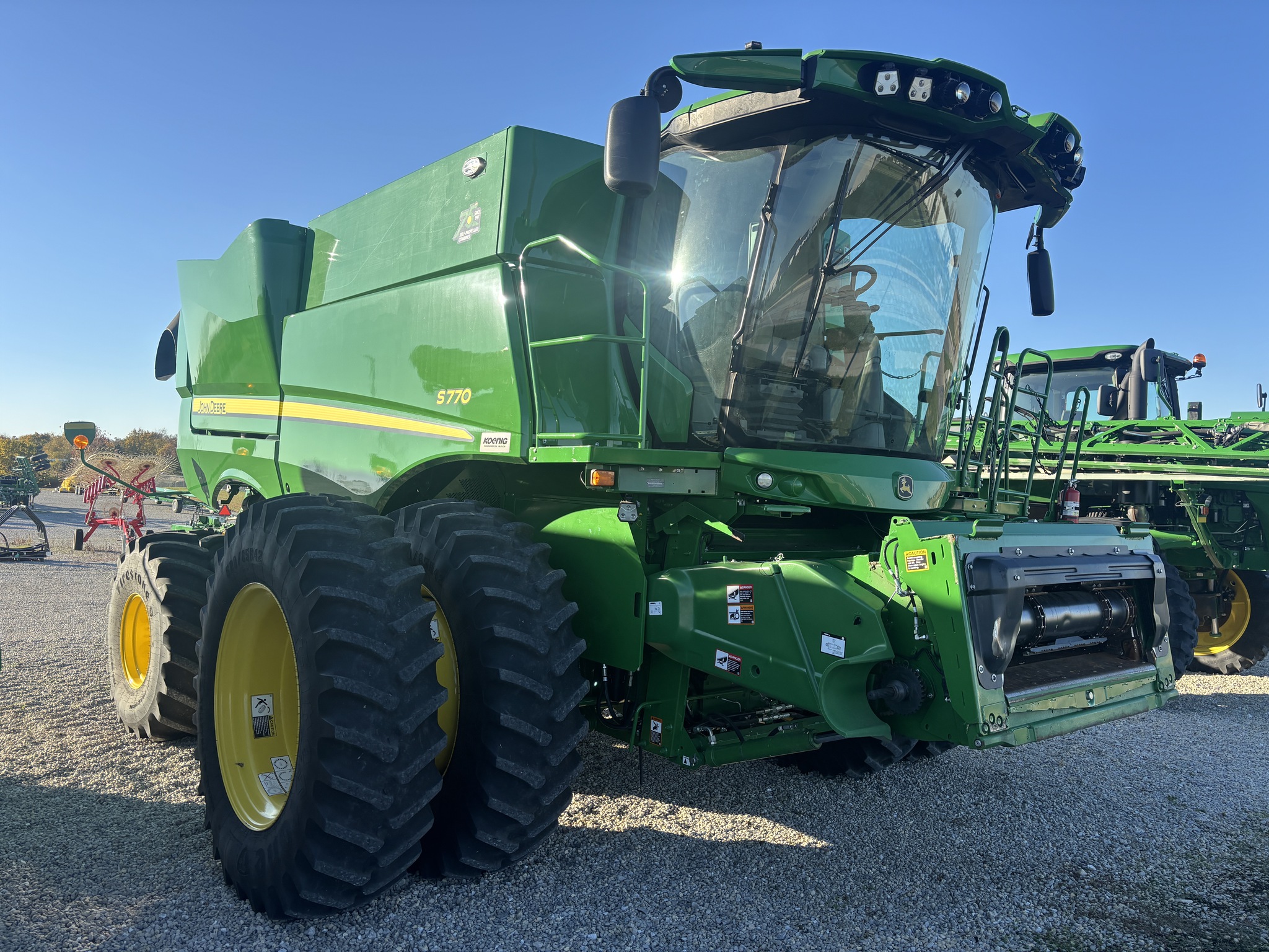 Used 2022 John Deere S770 Combines at Koenig Equipment in Greenville, OH - PhotoXL1