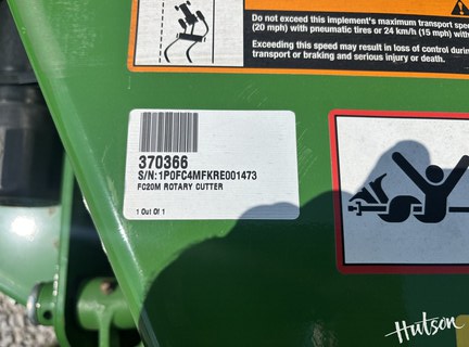 Photo of 2024 John Deere FC20M