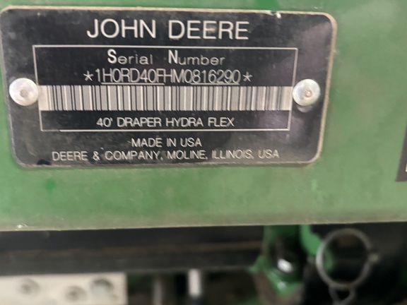 Used 2021 John Deere RD40F Combine Platforms at Koenig Equipment in Anna, OH - Photo8