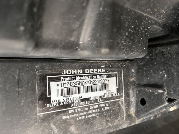 2019 John Deere XUV 835M - Photo29
