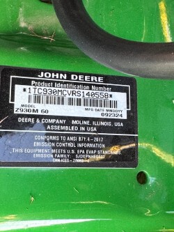 2024 John-Deere Z930M
