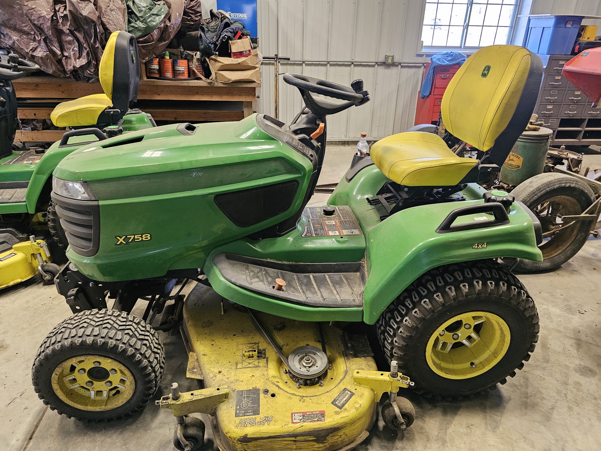 2021 John Deere X758 at Heritage Tractor in Freeport, IL