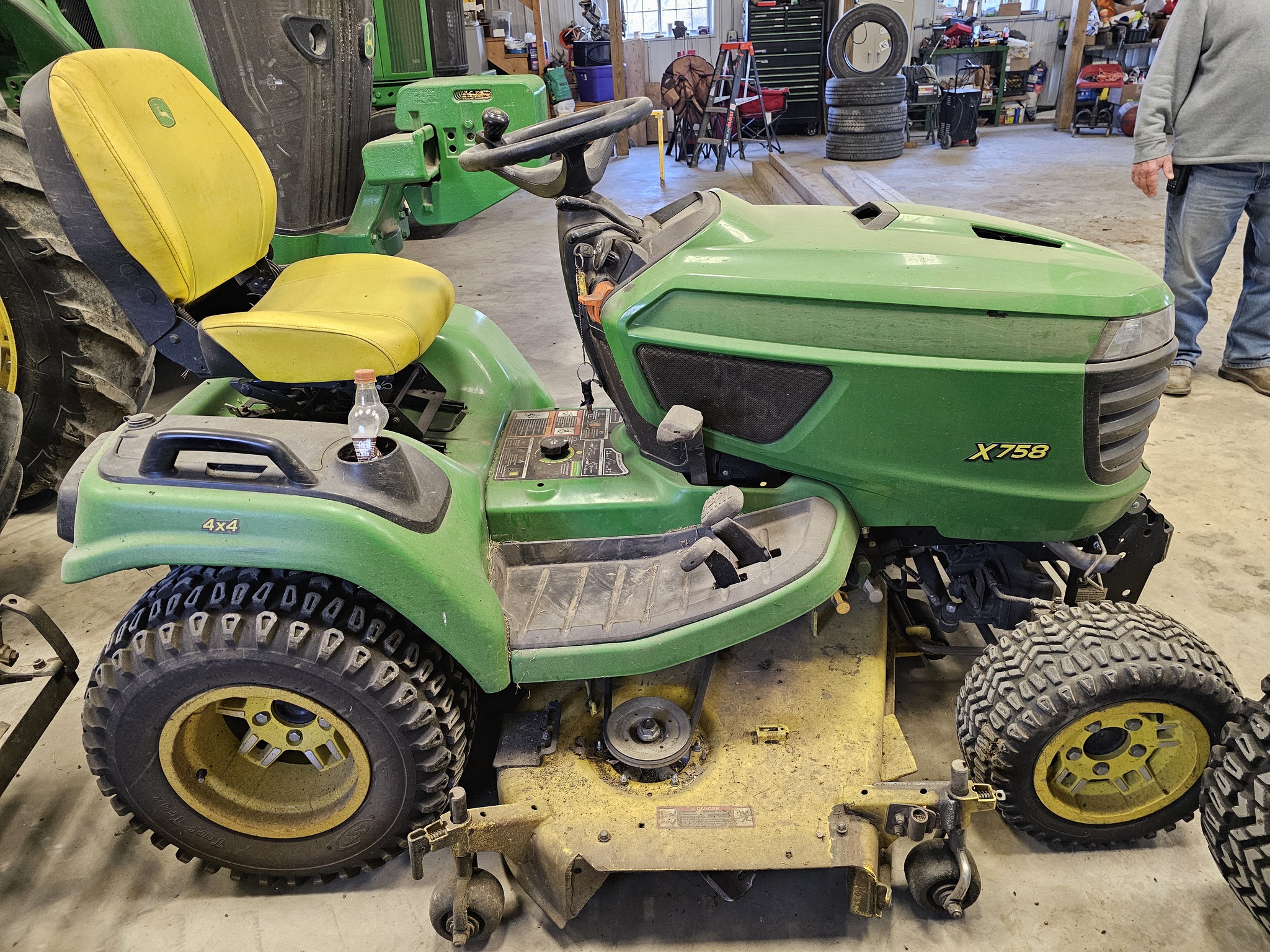  2021 John Deere X758 at Heritage Tractor in Freeport, IL