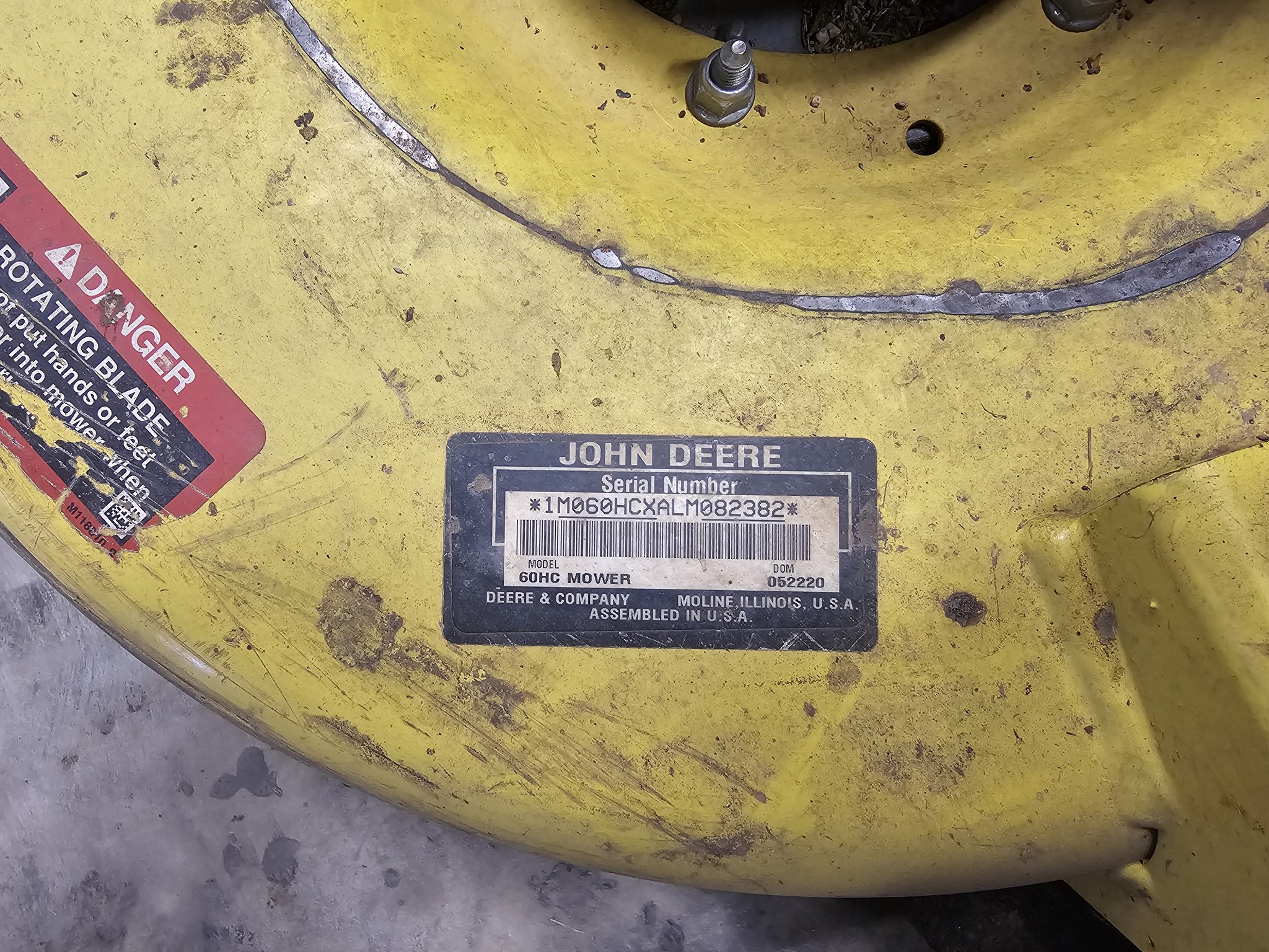  2021 John Deere X758 at Heritage Tractor in Freeport, IL