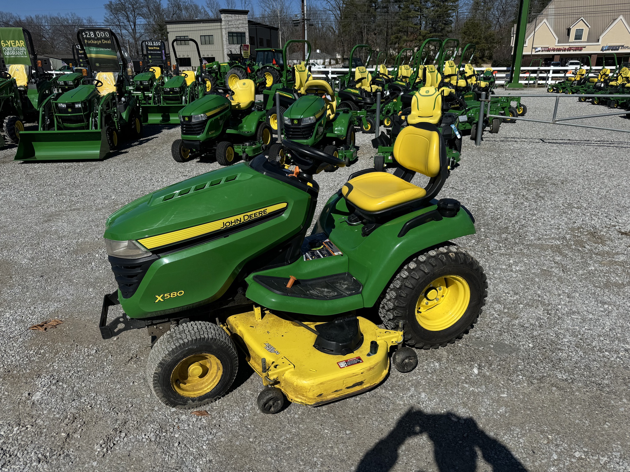 2019 John Deere X580