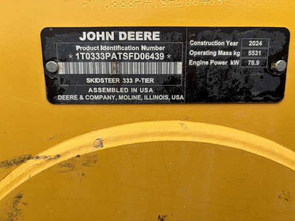 2024 John Deere 333P-5