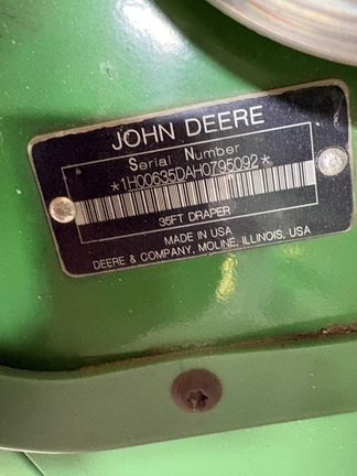 Used 2017 John Deere 635D Combine Platforms at Horizon Ag & Turf in Lloydminster, AB - Photo2
