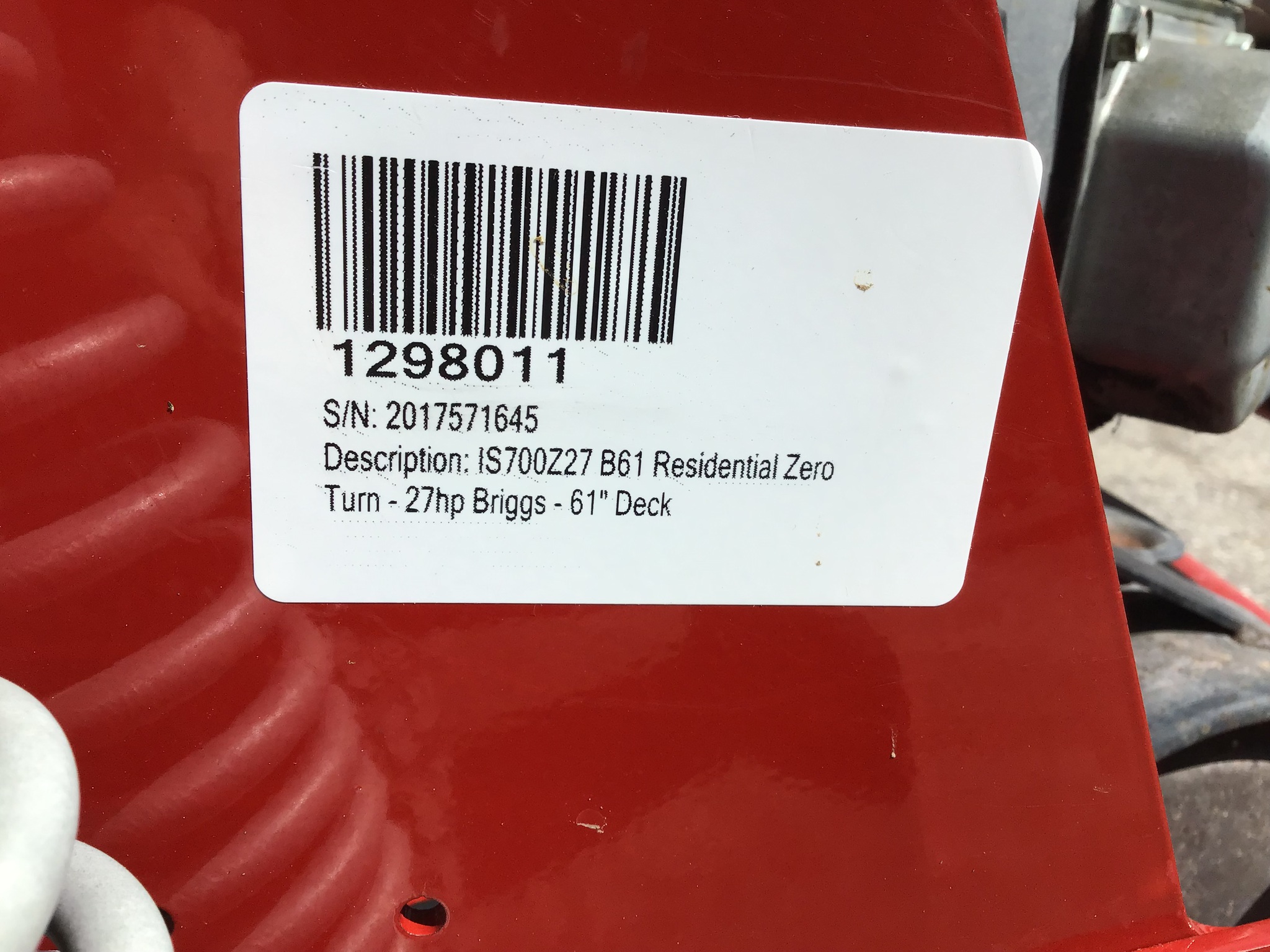 Ferris IS700Z27 B61 Image 18
