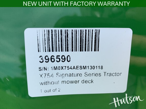 Photo of 2025 John Deere X754