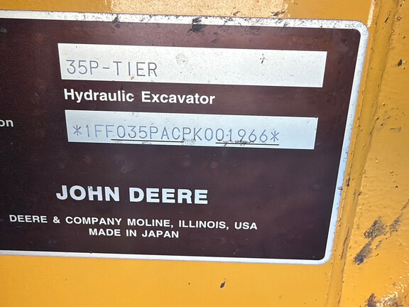 2024 John Deere 35 P