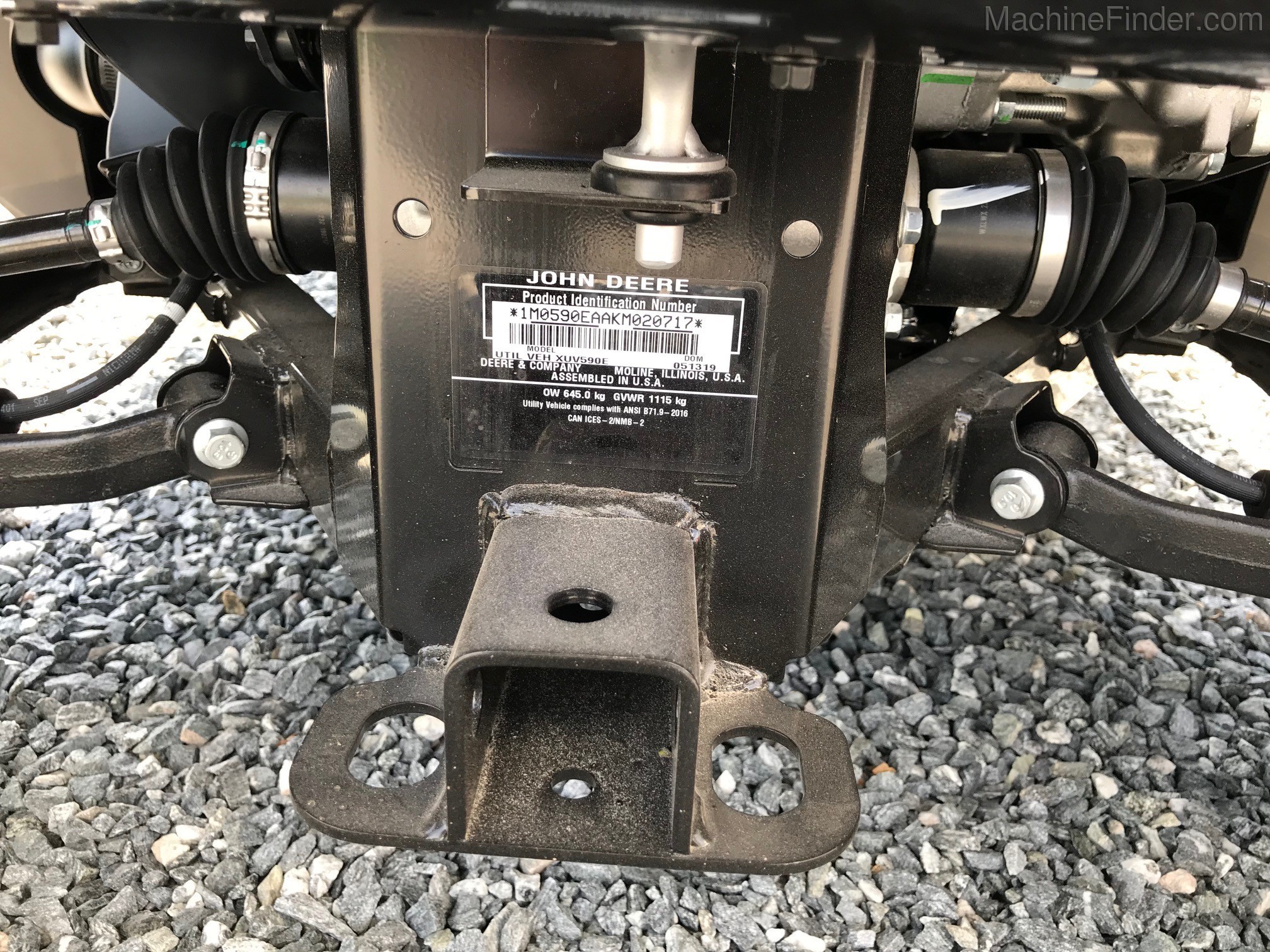 2020 John Deere 590E Image 13