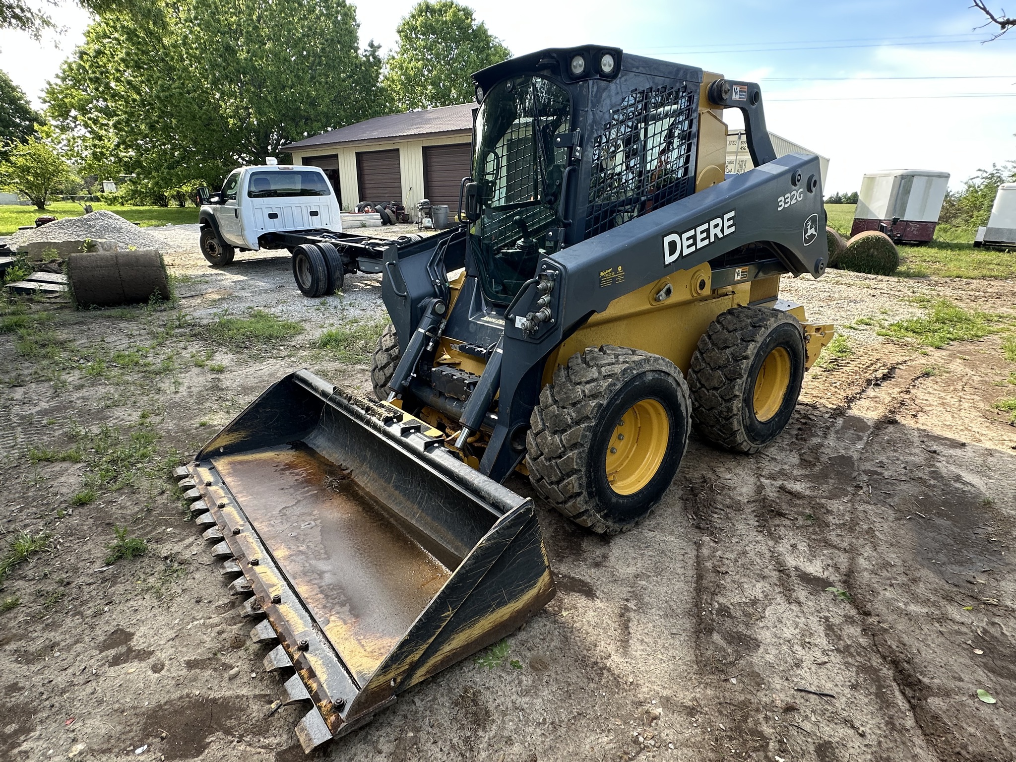 2018 John Deere 332G at Heritage Tractor in Rogersville, MO