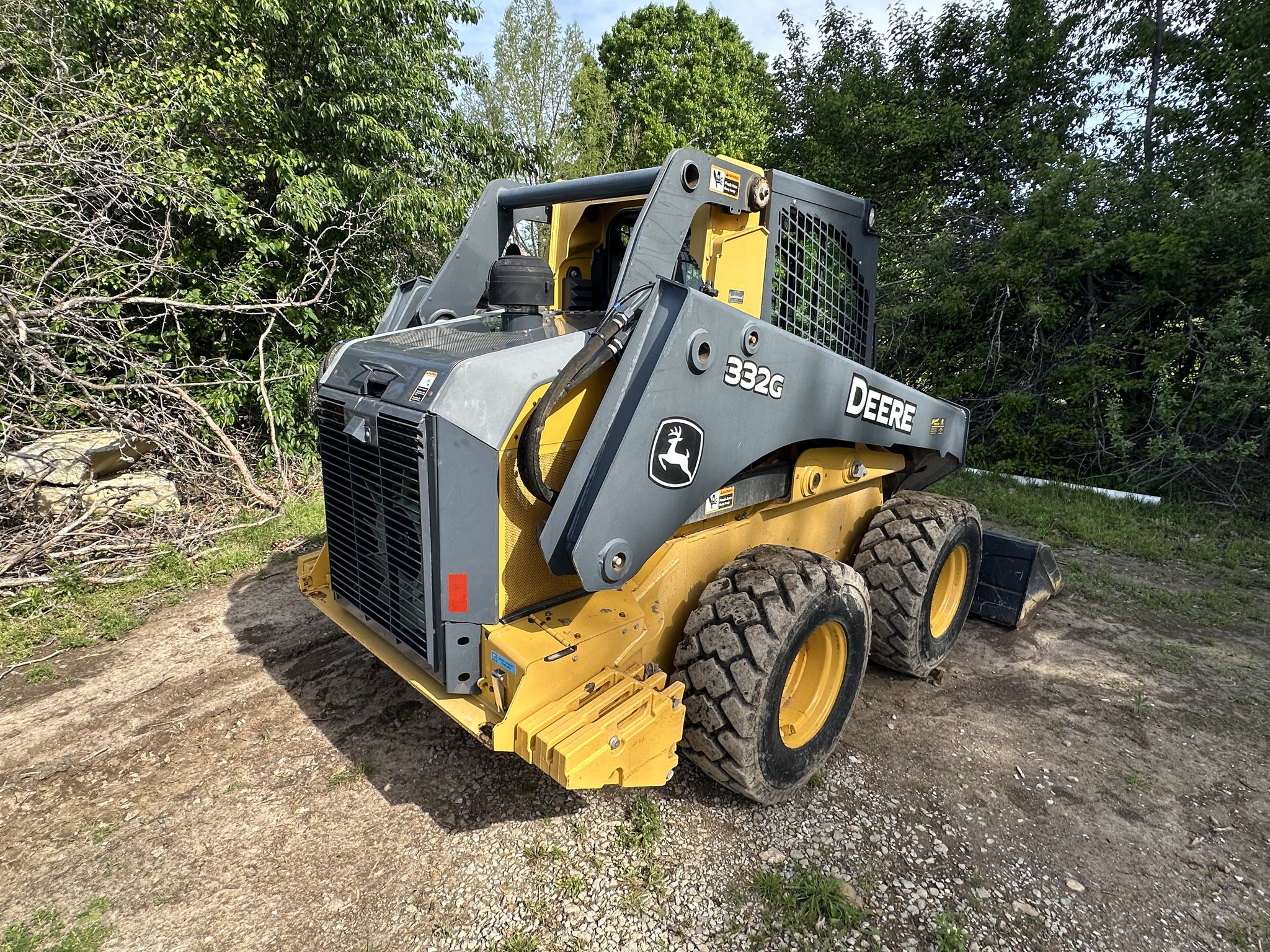  2018 John Deere 332G at Heritage Tractor in Rogersville, MO