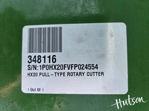 Photo of 2015 John Deere HX20