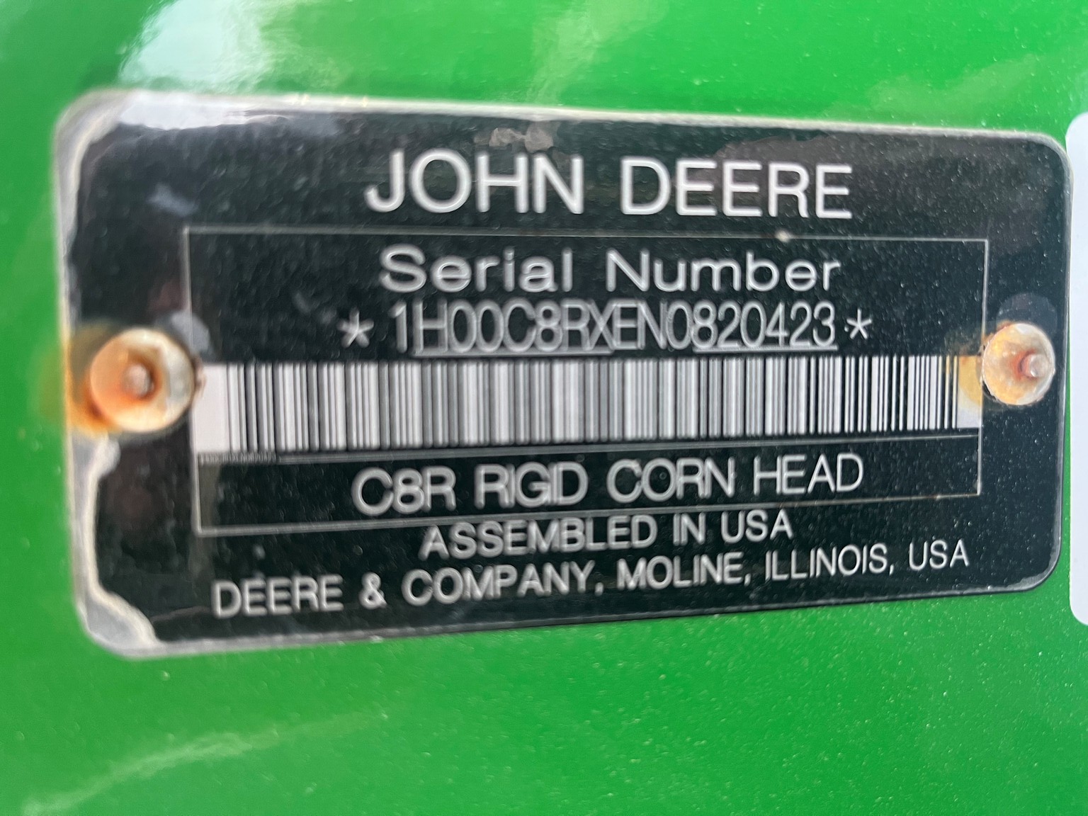  2022 John Deere C8R at Heritage Tractor in Freeport, IL
