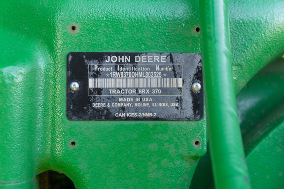 Used 2021 John Deere 8RX 370 Track Tractors at Koenig Equipment in Anna, OH - Photo30
