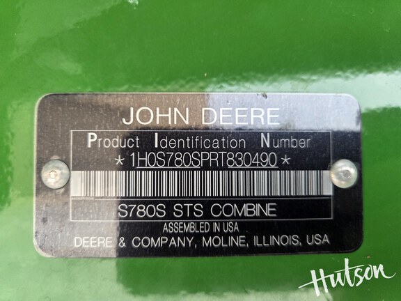 Photo of 2024 John Deere S780