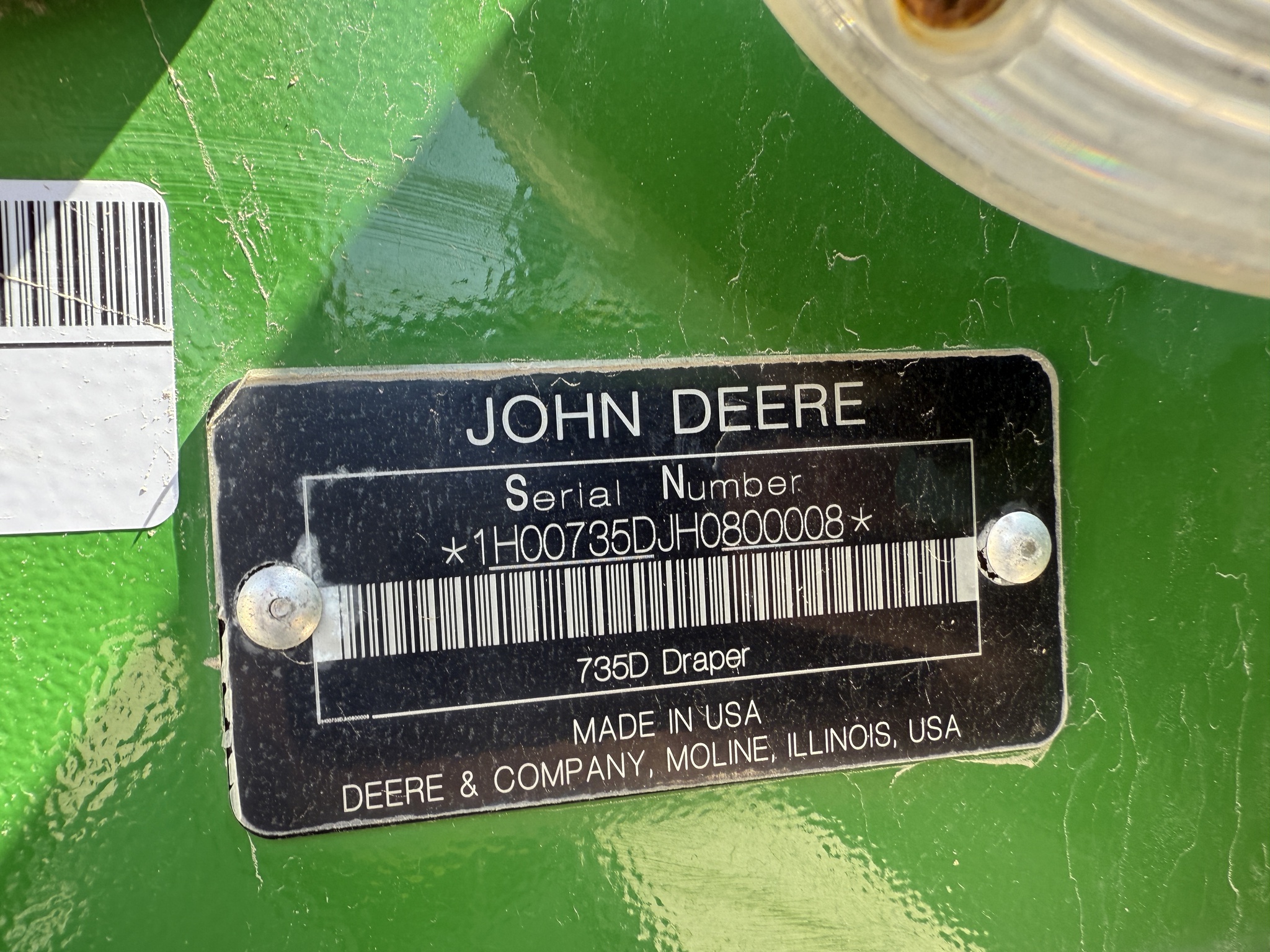 2018 John Deere 735D Image 17