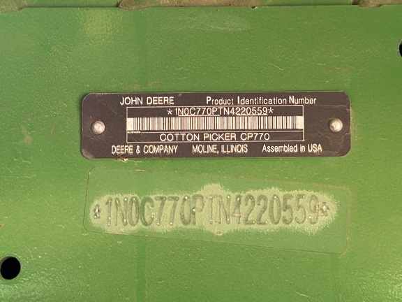 2022 John Deere CP770 Photo 2