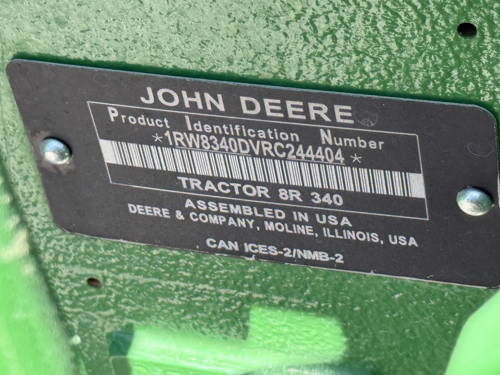2024 John Deere 8R 340 Image 47