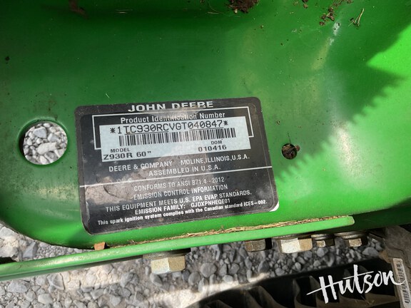 Photo of 2016 John Deere Z930R