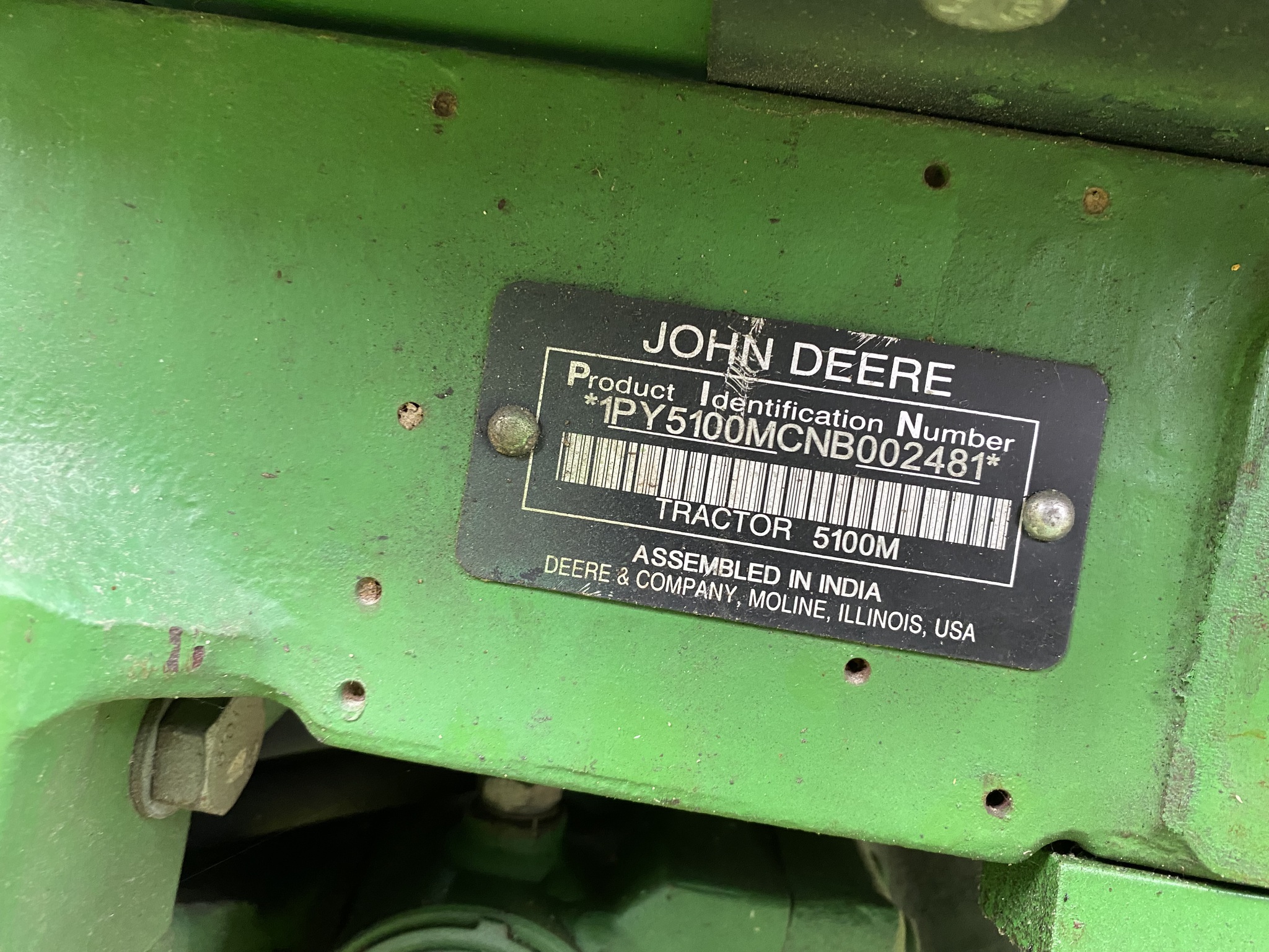 2022 John Deere 5100M Image 21