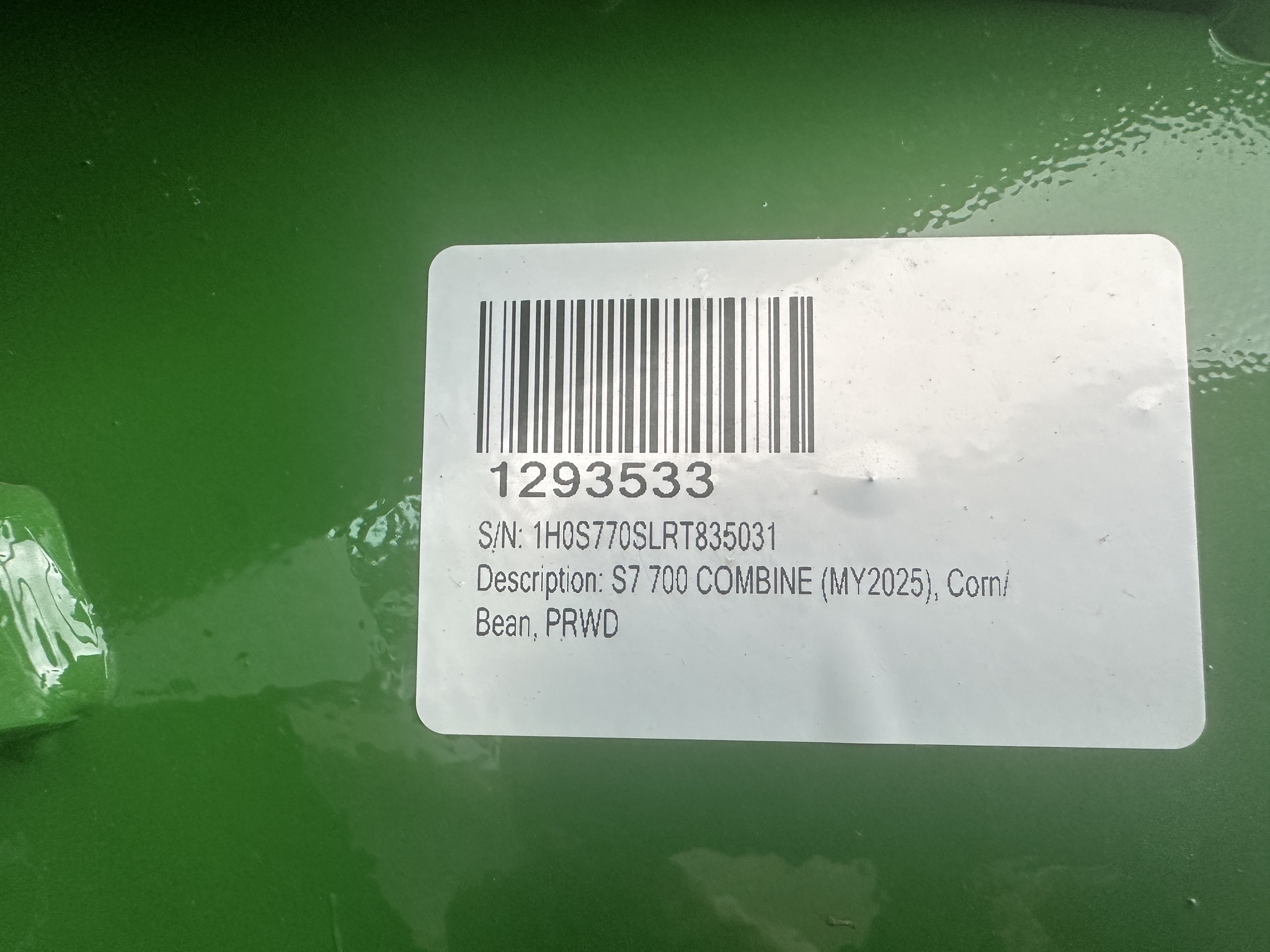 2025 John Deere S7 700 Image 16