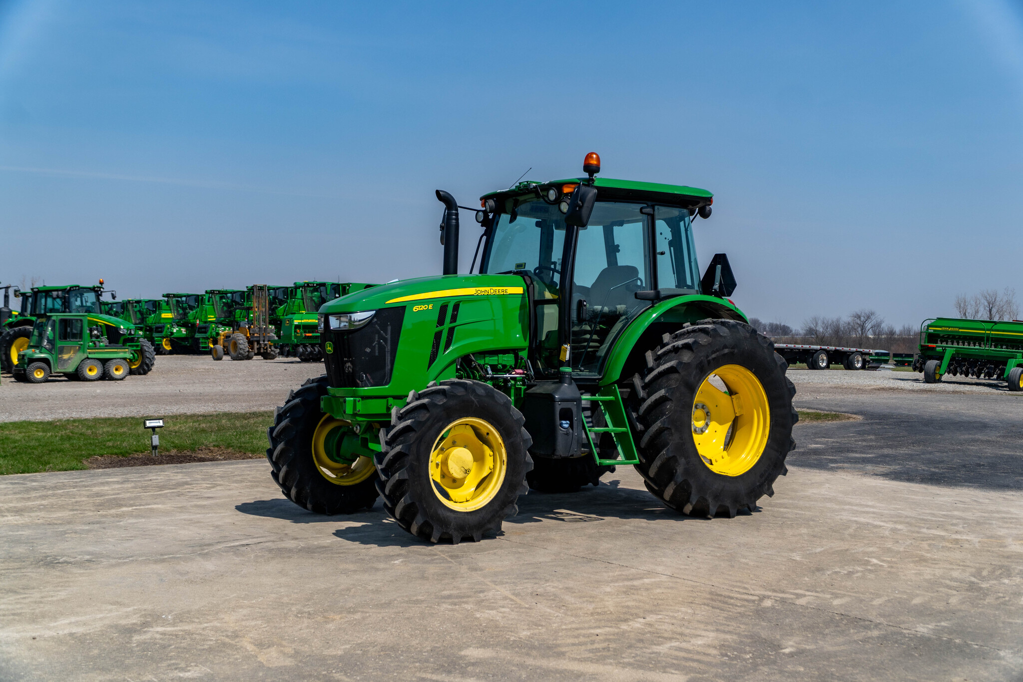 Used 2023 John Deere 6120E Cab Utility Tractors at Koenig Equipment in Anna, OH - PhotoXL0