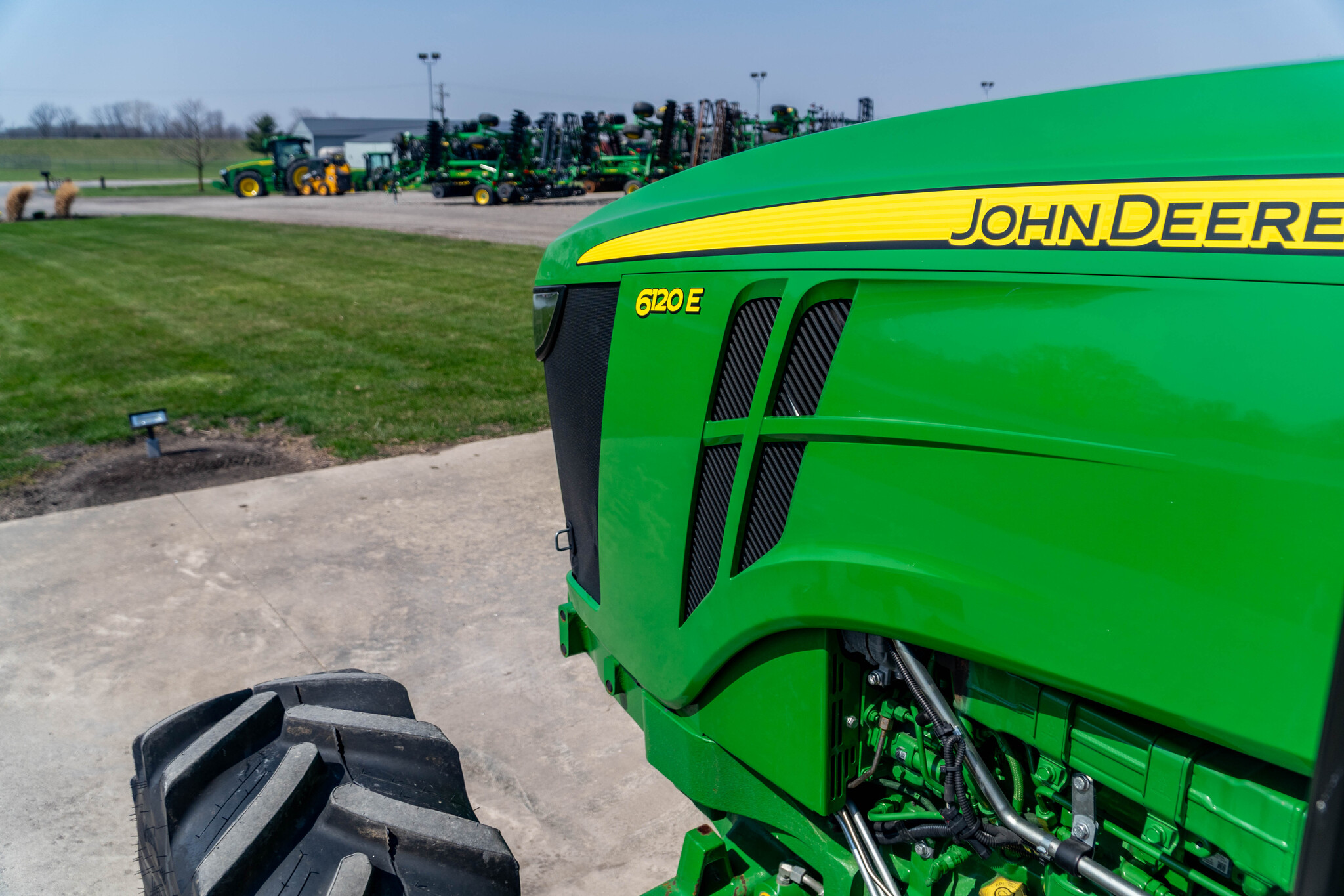 Used 2023 John Deere 6120E Cab Utility Tractors at Koenig Equipment in Anna, OH - PhotoXL23