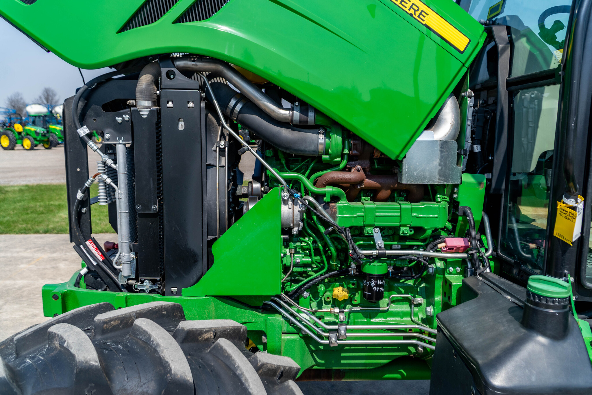 Used 2023 John Deere 6120E Cab Utility Tractors at Koenig Equipment in Anna, OH - PhotoXL25