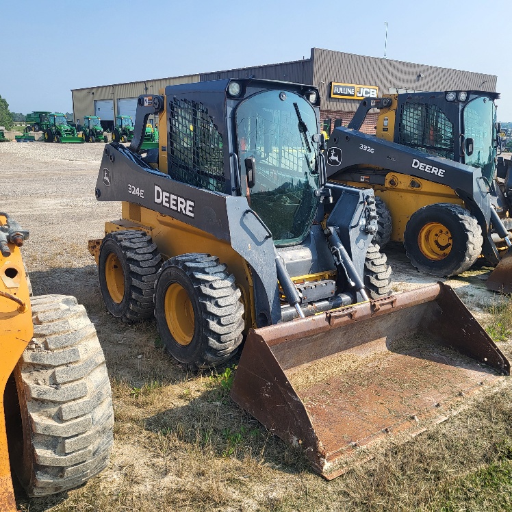 2018 John Deere 324E Skid Steer Loaders
