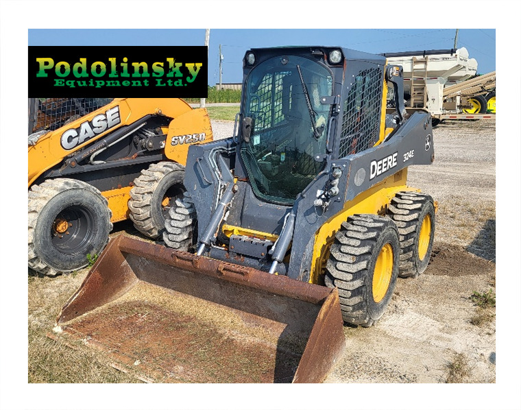 2018 John Deere 324E Skid Steer Loaders