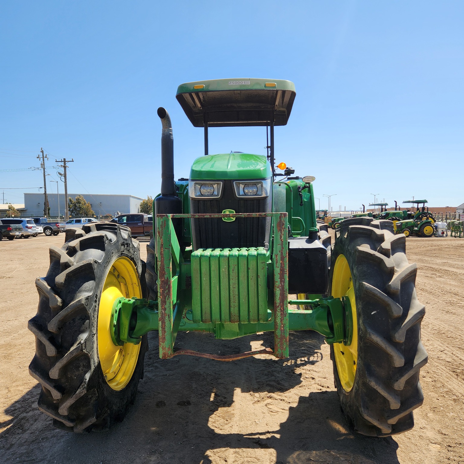 2021 John Deere 6120E Image 8