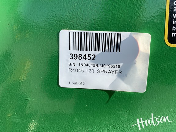 Photo of 2019 John Deere R4045