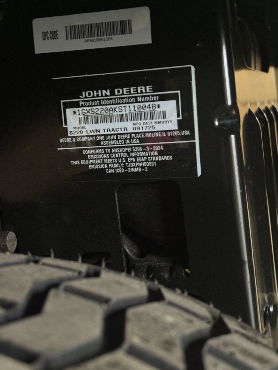 2026 John Deere S220 Image 5