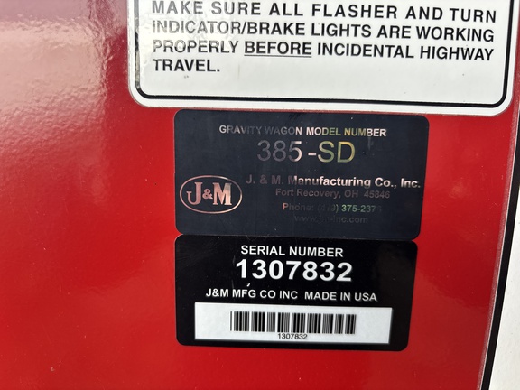 Used 2013 J&M 385-SD Miscellaneous Ag at Koenig Equipment in Urbana, OH - Photo13