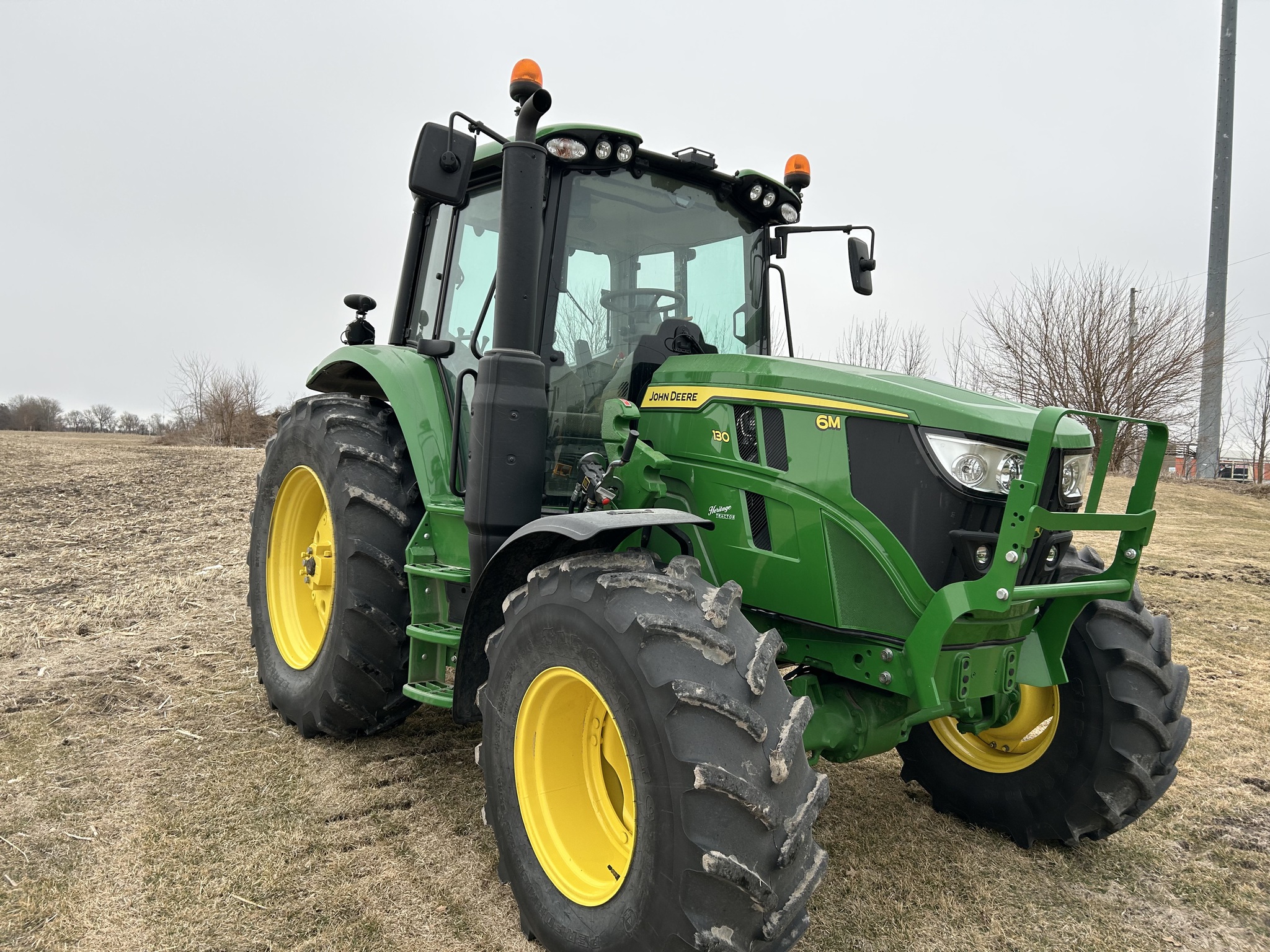  2025 John Deere 6M 130 at Heritage Tractor in Monmouth, IL