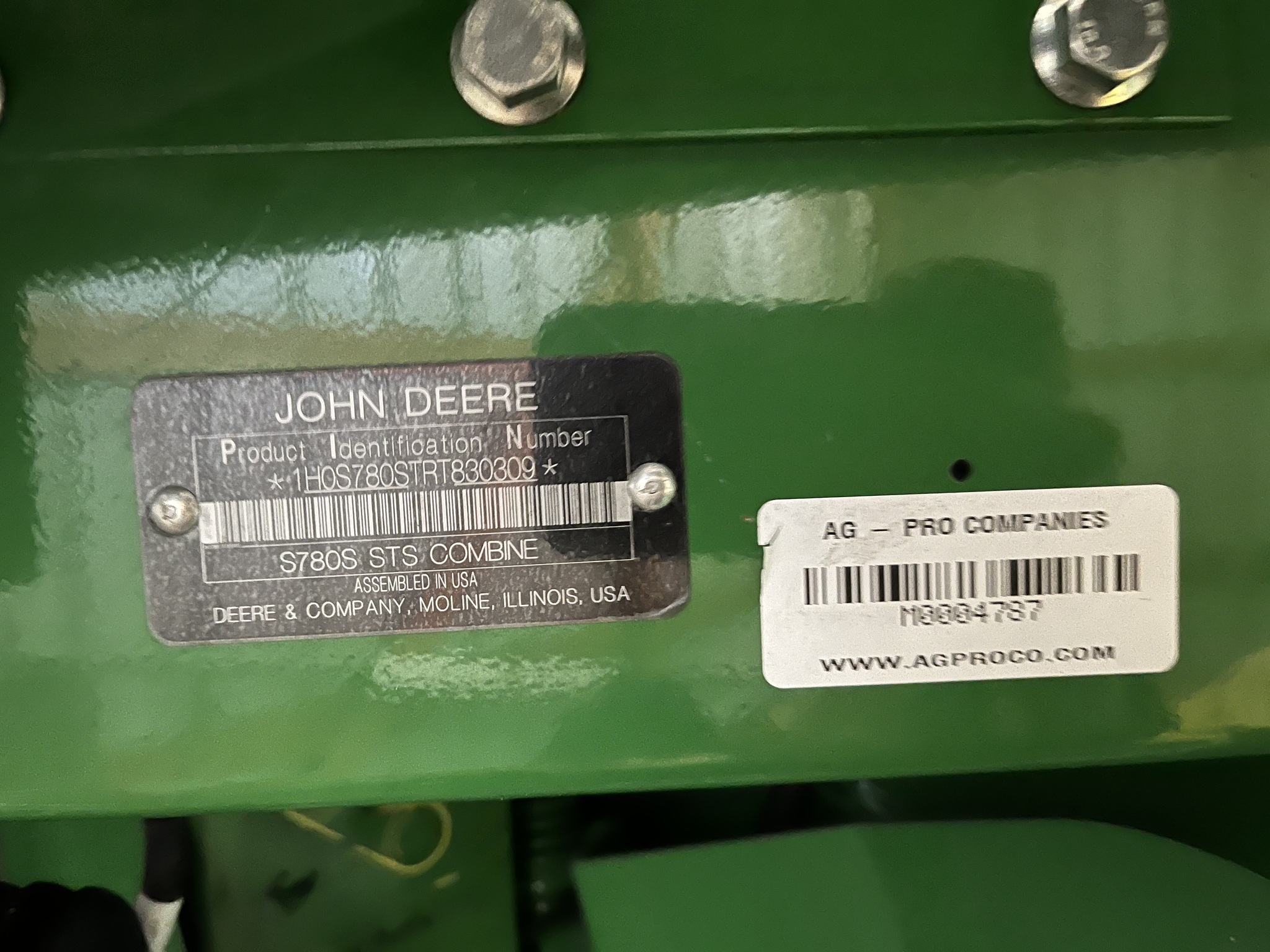 2024 John Deere S780 Image 10