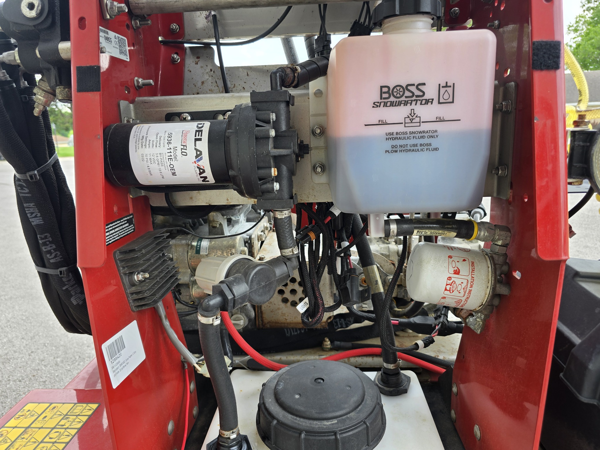 2022 Boss SNR24001 Snowrator Image 14