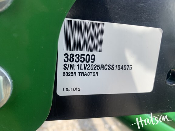 Photo of 2025 John Deere 2025R