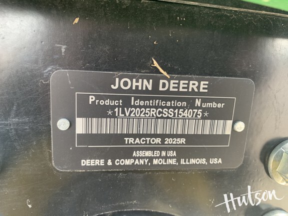 Photo of 2025 John Deere 2025R