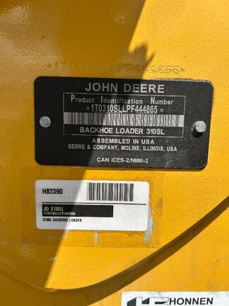 2023 John Deere 310SL
