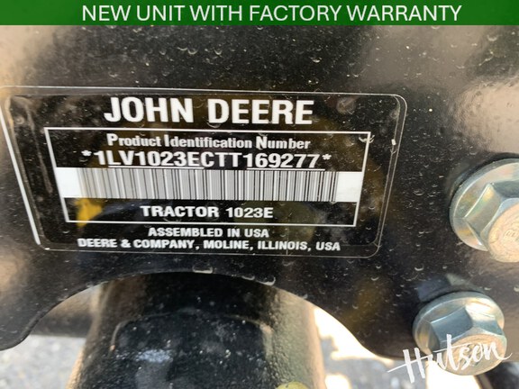 Photo of 2026 John Deere 1023E