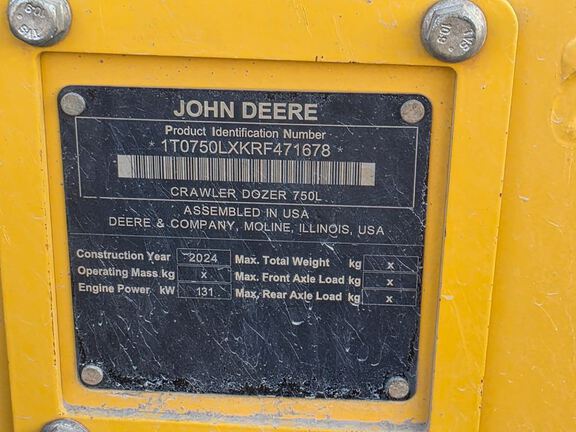 2024 John Deere 750L