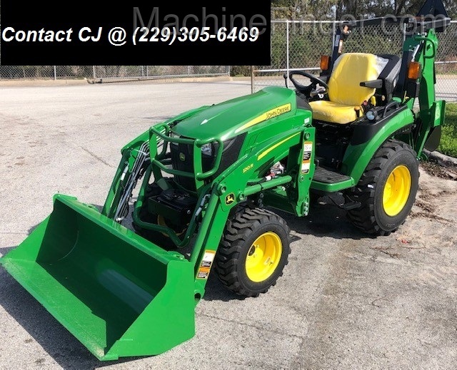 2020 John Deere 2025R TRACTOR-LOADER-BACKHOE Image 1