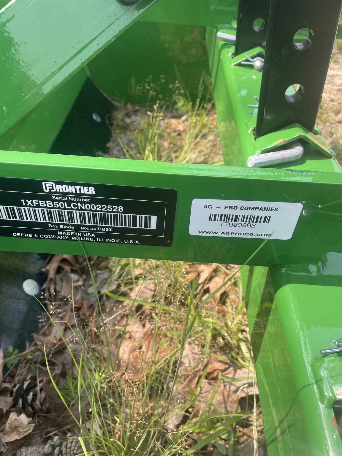 Frontier BB5048L Tractor Blades Lilburn, GA